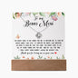 Gift For Bonus Mom - Keepsake Acrylic Necklace Bundle - A121