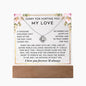 Sorry gift for her - Keepsake Acrylic Necklace Bundle - A88
