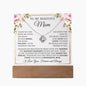 Gift For Mom - Keepsake Acrylic Necklace Bundle - A123