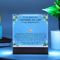 Bride To Mother Of Groom Gift - Keepsake Acrylic Necklace Bundle - A85