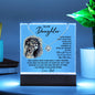 Daughter Gift From Dad - Keepsake Acrylic Necklace Bundle - A59