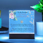 Gift for Bonus Daughter - Keepsake Acrylic Necklace Bundle - A104