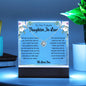 Future Daughter In Law Gift - Keepsake Acrylic Necklace Bundle- A89