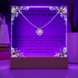 Mother Of The Bride Gift From Groom- Keepsake Acrylic Necklace Bundle - A83
