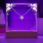 Mother In Law Gift From Bride - Keepsake Acrylic Necklace Bundle - A73