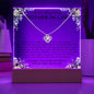 Bride To Mother Of Groom Gift - Keepsake Acrylic Necklace Bundle - A84