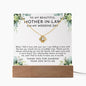 Bride To Mother Of Groom Gift - Keepsake Acrylic Necklace Bundle - A86