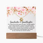 Granddaughter Gift From Grandmother - Keepsake Acrylic Necklace Bundle - A95