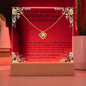 Bride To Mother Of Groom Gift - Keepsake Acrylic Necklace Bundle - A86