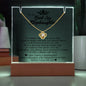 Stepdaughter Gift - Keepsake Acrylic Necklace Bundle - A60