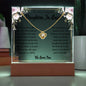 Future Daughter In Law Gift - Keepsake Acrylic Necklace Bundle- A89