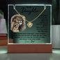 Daughter Gift From Dad - Keepsake Acrylic Necklace Bundle - A59