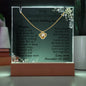 Daughter Wedding Gift - Keepsake Acrylic Necklace Bundle - A58