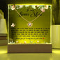 Gift For Bonus Mom - Keepsake Acrylic Necklace Bundle - A121
