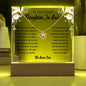 Future Daughter In Law Gift - Keepsake Acrylic Necklace Bundle- A89
