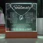 To My Soulmate - Keepsake Acrylic Necklace Bundle