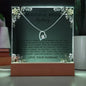 Gift For Brife From Groom - Keepsake Acrylic Necklace Bundle - A75