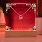 Gift For Brife From Groom - Keepsake Acrylic Necklace Bundle - A75