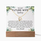 To My Future WIfe - Keepsake Acrylic Necklace Bundle - A78