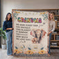 Gift For Grandma - A Timeless Tapestry of Love: Heirloom Woven Blanket