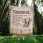 Gift For Grandma - A Timeless Tapestry of Love: Heirloom Woven Blanket