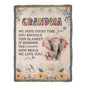 Gift For Grandma - A Timeless Tapestry of Love: Heirloom Woven Blanket