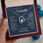 To my soulmate necklace - Gifts For Wife, Girlfriend, Fiancé On Birthday, Christmas, Valentine, Mother's Day