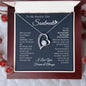 To my soulmate necklace - Gifts For Wife, Girlfriend, Fiancé On Birthday, Christmas, Valentine, Mother's Day