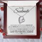 To my soulmate necklace - Gifts For Wife, Girlfriend, Fiancé On Birthday, Christmas, Valentine, Mother's Day