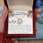 To My Daughter Gifts From Dad - Daughter Necklace Gift For Christmas, Thanksgiving, Birthday, Graduation, Wedding