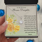 Gifts For Step Daughter - To My Bonus Daughter Necklace From Stepdad Or Stepmom
