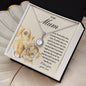 To My Mom Necklace - Gifts For Mom From Son And Daughter