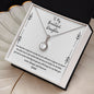 To My Daughter Gifts - Daughter Jewelry For Christmas, Thanksgiving, Birthday, Graduation, Wedding