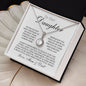 To My Daughter Gifts From Dad - Daughter Necklace Gift For Christmas, Thanksgiving, Birthday, Graduation, Wedding