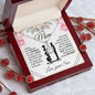 To My Mom Necklace - Gifts For Mom From Son And Daughter