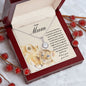 To My Mom Necklace - Gifts For Mom From Son And Daughter