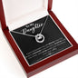 To My Daughter Gifts From Dad - Daughter Necklace Gift For Christmas, Thanksgiving, Birthday, Graduation, Wedding
