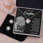 To My Daughter Gifts From Dad - Daughter Jewelry For Christmas, Thanksgiving, Birthday, Graduation, Wedding