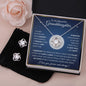 Gifts For Granddaughter - To My Granddaughter Necklace Earing Set