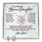 Bonus Daughter Necklace - Gift For Stepdaughter