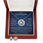 Gifts For Granddaughter - To My Granddaughter Necklace Earing Set
