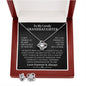 Gifts For Granddaughter - To My Granddaughter Necklace Earing Set