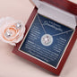 Gifts For Granddaughter - To My Granddaughter Necklace Earing Set