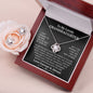 Gifts For Granddaughter - To My Granddaughter Necklace Earing Set