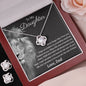To My Daughter Gifts From Dad - Daughter Jewelry For Christmas, Thanksgiving, Birthday, Graduation, Wedding