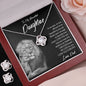 To My Daughter Gifts From Dad - Daughter Jewelry For Christmas, Thanksgiving, Birthday, Graduation, Wedding