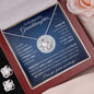 Gifts For Granddaughter - To My Granddaughter Necklace Earing Set