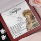 To My Daughter Gifts From Dad - Daughter Jewelry For Christmas, Thanksgiving, Birthday, Graduation, Wedding