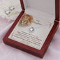 To My Daughter Gifts From Dad - Daughter Jewelry For Christmas, Thanksgiving, Birthday, Graduation, Wedding