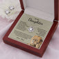 To My Daughter Gifts From Dad - Daughter Jewelry For Christmas, Thanksgiving, Birthday, Graduation, Wedding